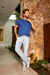 CALÇA JEANS QUEST DELAVÊ - comprar online