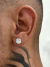 Par de Brincos 10mm Com Pedras De Zirconia - comprar online