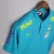 Camisa pré-jogo da Seleção Brasileira 2021 azul masculina com logos Itaú e Guaraná, modelo Nike original