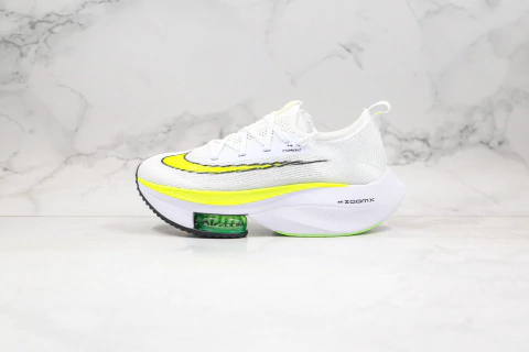 Nike Air Zoom Alphafly Next% "White Yellow Black"