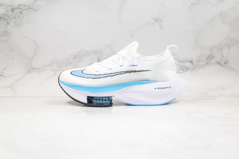 Nike Air Zoom Alphafly Next% "White Blue Black"