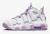 Nike Air More Uptempo White and fuchsia