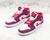Nike Air Jordan 1 Mid White/Pink - comprar online