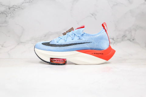 Nike Air Zoom Alphafly Next% "Blue White Orange"