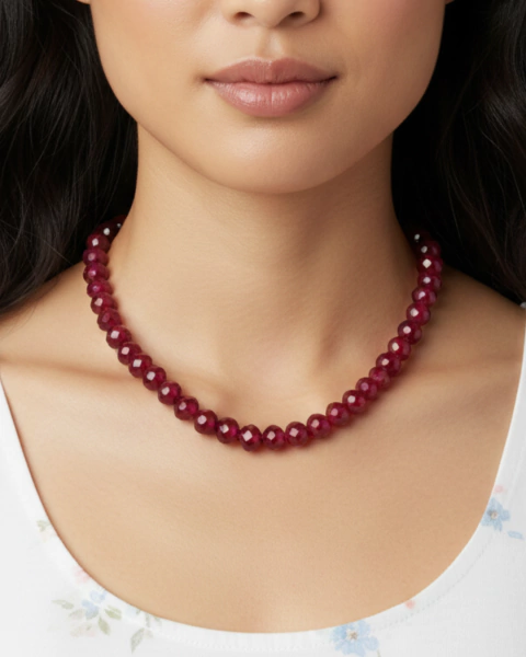 Gargantilha Bordô - comprar online