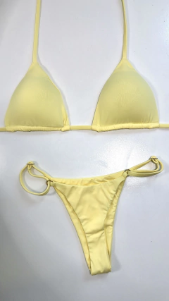 CALCINHA TIRA FINA AMARELO - comprar online