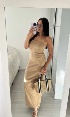 Vestido Kim- tomara que caia longo - Candy in brand