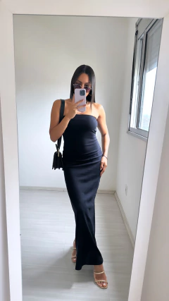 Vestido Kim- tomara que caia longo