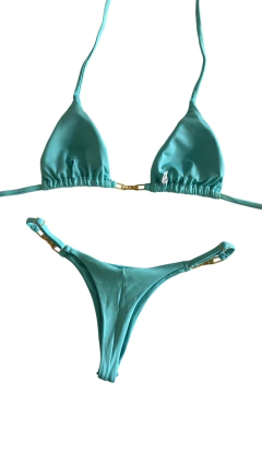 Biquíni Serena Cortininha Turquesa na internet