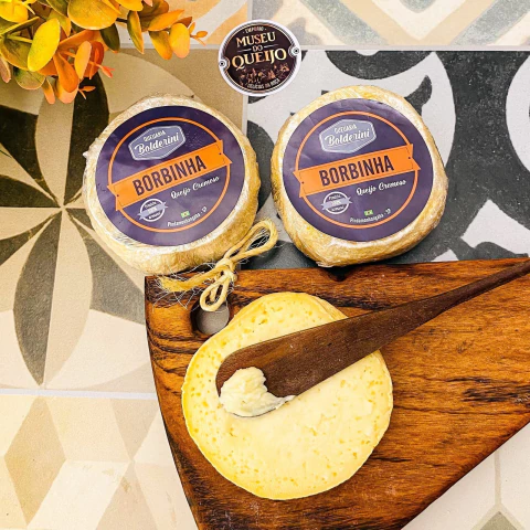 QUEIJO BORBINHA CREMOSO 240G