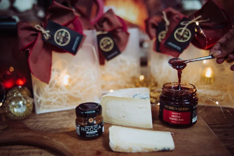 kit Aurora Natalina | 5 Bolsas alça couro