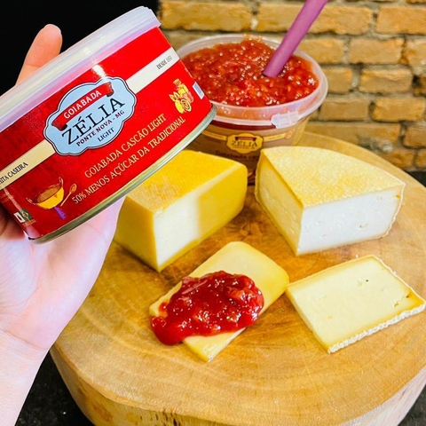 Goiabada Cremosa Zélia Light 50% menos açúcar 400g