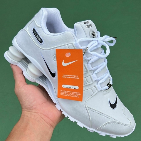 4 Molas Shox NZ Branco