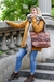Pack 3 Carteras Grande Tela Jacquard 2da Seleccion # 1052C ($ 7.800 c/u) en internet
