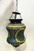 Lampara "Campana Silueta" Con Mosaicos de India #12384