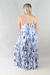 Vestido Largo Estampado #18802 - Spiga31 Mayorista