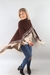 Pack 3 Ruanas tejida con flecos # 21302 (x6 $36.000 c/u + Iva) - Spiga31 Mayorista