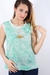 Blusa sin mangas estampada # 401030 - comprar online