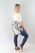 Blusa Bordada y Estampada # 402400
