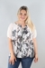 Blusa Bordada y Estampada # 402400