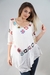 Tunica Playera con Crochette # 40724