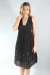 Vestido Largo Liso Bordado #60421 - comprar online