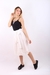 Pollera Midi c/ Broderie, Cintura con Cierre #6458