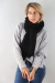 Pack Bufanda Tejida Lisa Punto Ingles #7042 en internet