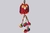 Pack 6 Llaveros Decorativos #76556 (Precio $ 2300 c/u) - Con Dto Pagas $ 1.840 c/u