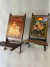 Silla / Reposera Pintada a Mano , Origen India # 9748