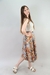 Pollera Midi Estampada Reversible 2 colores, Cintura c/Lazo #F15066 en internet