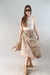 Pollera Midi Estampada Reversible 2 colores, Cintura c/Lazo #F15066 - comprar online