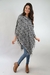 Pack 3 Ponchos de jacquard con lurex # P15009 (x6 $7.800 c/u + Iva)