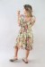 Pack Vestidos Midi Estampado Arrugado #V6475 - - comprar online