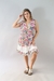 Imagen de Pack 3 Vestidos Midi Estampado c/Puntilla #V6803 - ( c/u $ 19.800 )