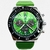 Relógio Masculino Linha Master Breitling Chronomat Pulseira de borracha a prova d’água 20m