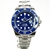 Relógio masculino linha Premium Submariner Smurf Automático Pulseira de Aço Inoxidável Oyster 904L A prova d’água 40m