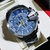 Relógio masculino linha Premium modelo 10 Bar Camaleão Pulseira de aço inoxidável a prova d’água 40m