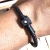 Pulseira bracelete em couro Premium modelo Mont Blanc