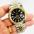 Relógio masculino linha Premium Datejust automático Pulseira de aço inoxidavel Jubileu 904l a prova d’água 40m