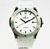 Relógio masculino linha Premium modelo Geneve automático Pulseira de borracha a prova d’água 40m