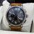 Relógio masculino linha Premium Roma Pulseira de couro a prova d’água 40m - comprar online