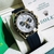 Relógio masculino linha Premium Daytona Automático Pulseira de borracha Oyster flex a prova d’água 40m