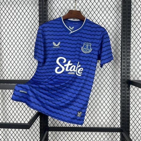 Camisa tailandesa - camisa de time - camisa de futebol - camisa I everton - lançamento camisa everton - camisa do everton 25/26 - camisa titular everton - primeira camisa do everton - camisa everton home 25/26