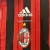 cortavento de futebol - Jaqueta do milan – corta vento milan - Ac Milan – blusa milan – jaqueta do milan dupla face – casaco milan - blusa de time - moletom de time 