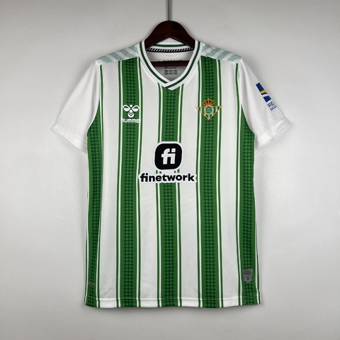 camisa de time - camisa de futebol -  brazucas imports - futebol - camisa real betis home 23/24 - betis - la liga - tailandesas - camisa titular real betis