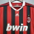 camisa de time - camisa de futebol - milan - ac milan - champions league - ibrahimovic - 09/10- serie a - home I - kaka - preta - maldini  - calcio - milão - italia - camisas retrô - retrô - brazucas imports