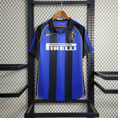 camisa - camisa de time - camisa de futebol -  inter - internazionale - inter de milão - italia - retrô - brazucas imports - futebol - masculino - nike - 1/02 - camisa retrô