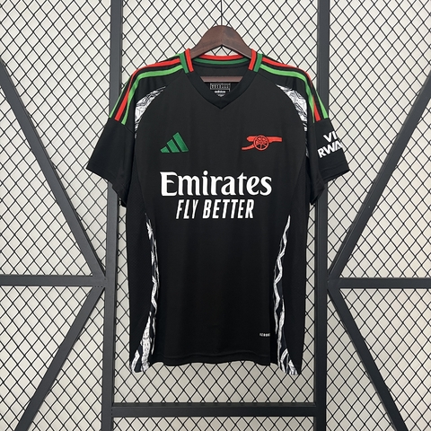 Camisa tailandesa - camisa de time - camisa do arsenal 24/25 - camisa de futebol - camisa II arsenal away 24/25 - camisa do arsenal 24/25 - torcedor - camisa premier league