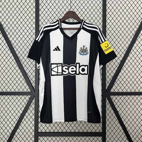 Camisa Newcastle United Home 24/25 Torcedor Masculina - Camisa tailandesa - camisa de time - camisa home do Newcastle united - camisa de futebol - Newcastle united I 24/25 - camisa titular do Newcastle 24/25